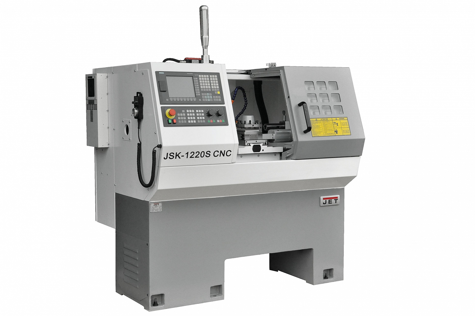JET JSK-1220S CNC (Siemens, гидр. патрон, 4-х поз. резцедержка)